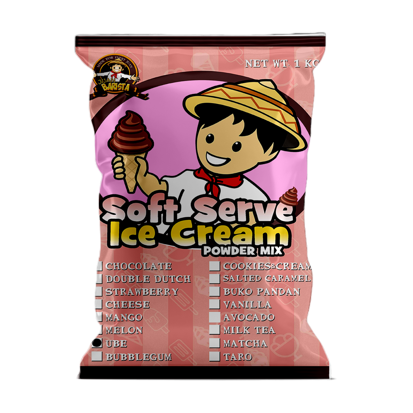 Juan Barista Ice Cream Powders