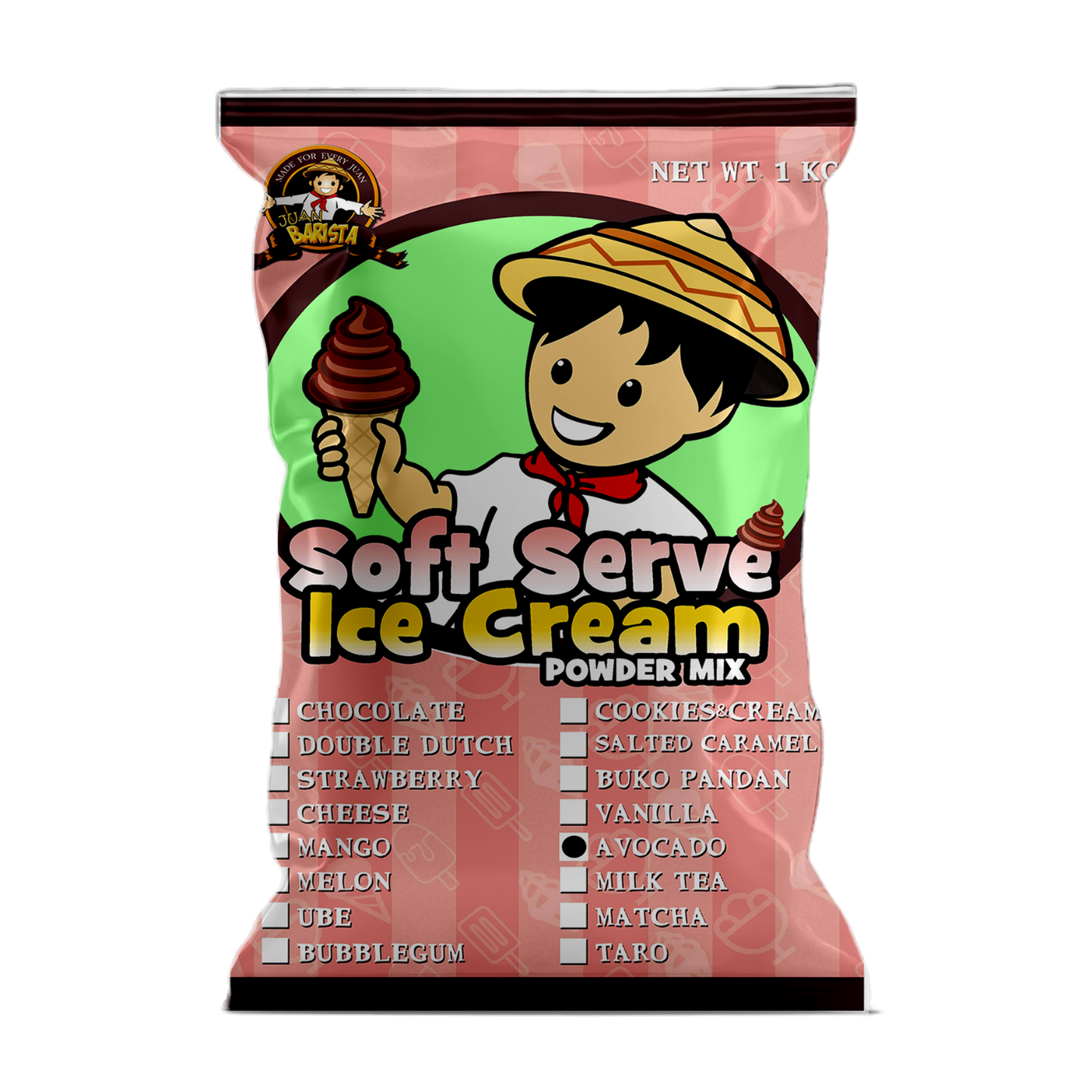 Juan Barista Ice Cream Powders