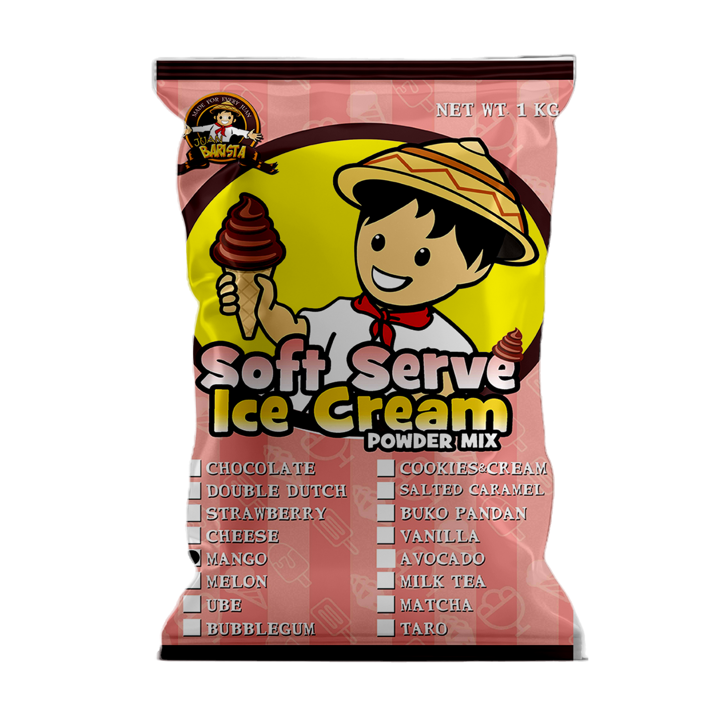 Juan Barista Ice Cream Powders