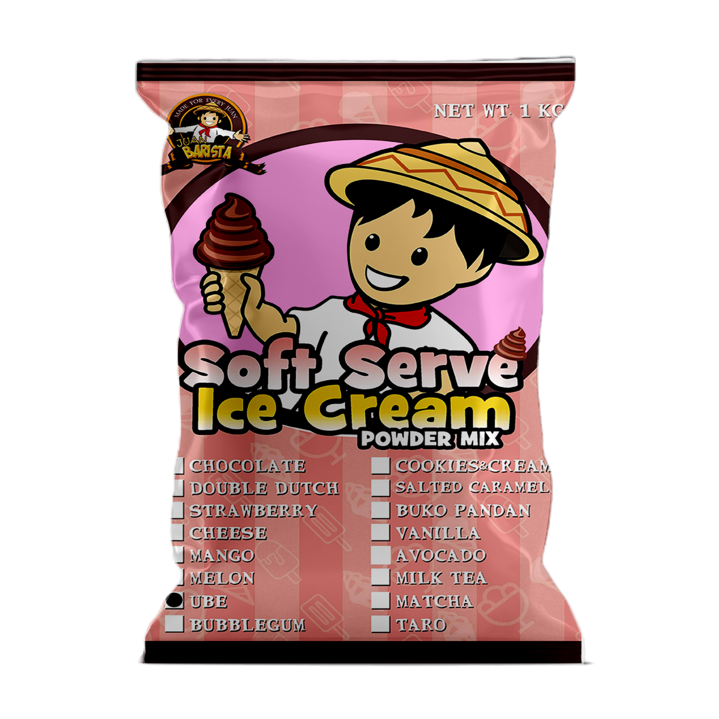 Juan Barista Ice Cream Powders