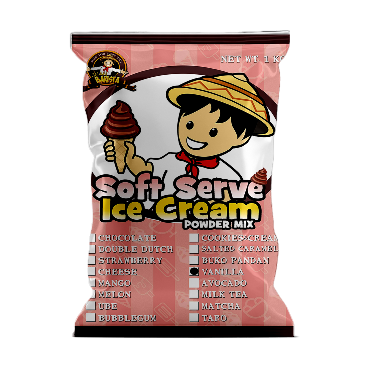 Juan Barista Ice Cream Powders