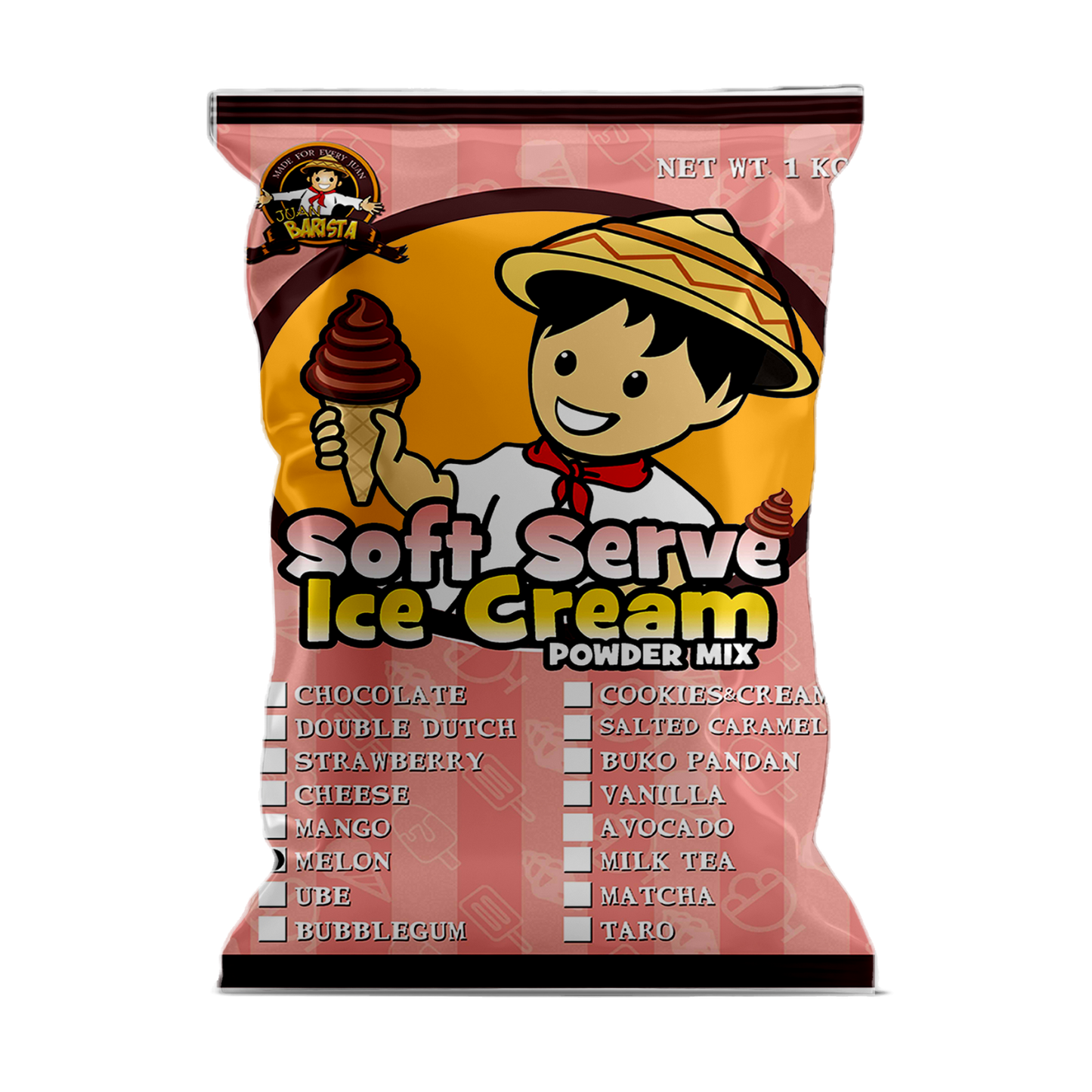 Juan Barista Ice Cream Powders