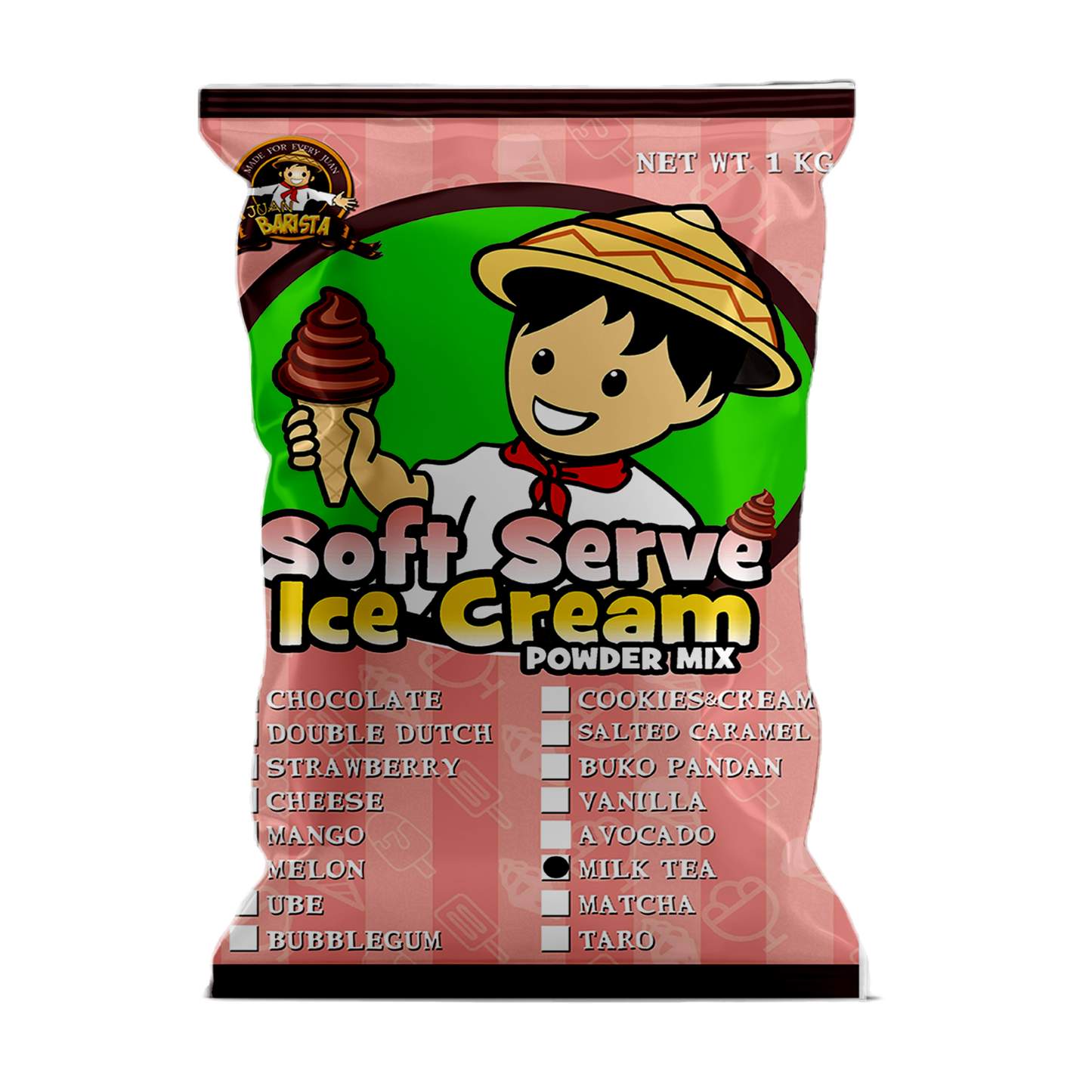 Juan Barista Ice Cream Powders