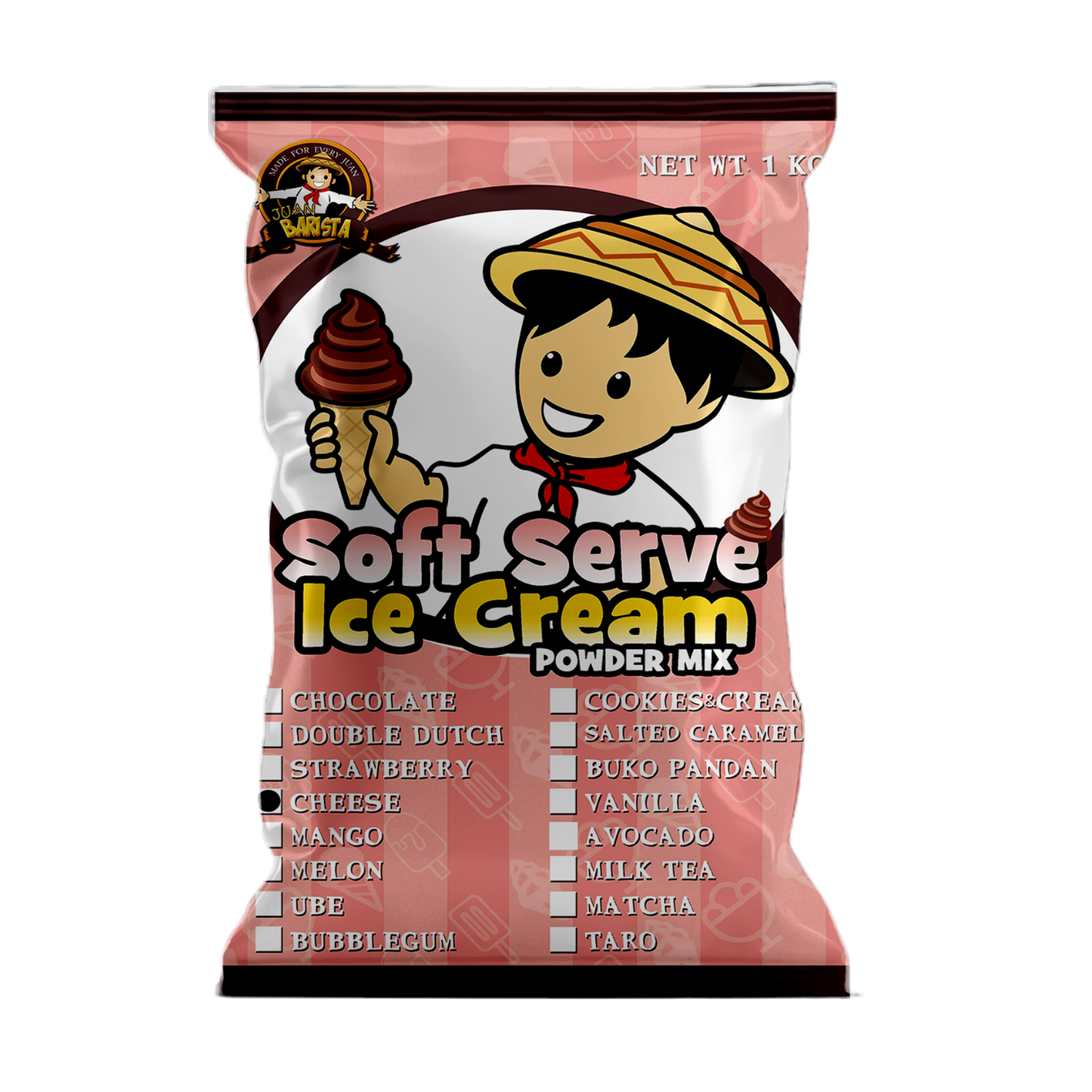 Juan Barista Ice Cream Powders